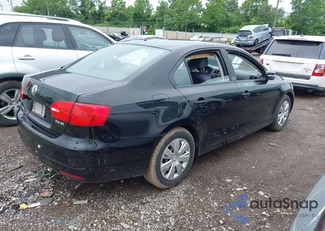 2011 Volkswagen Jetta 2.5L Se из США, поврежденный, VIN 3VWDX7AJ7BM353913